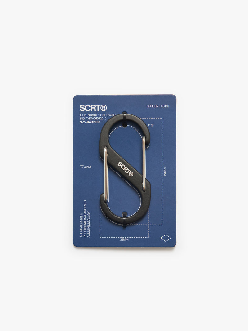 S Carabiner - Black