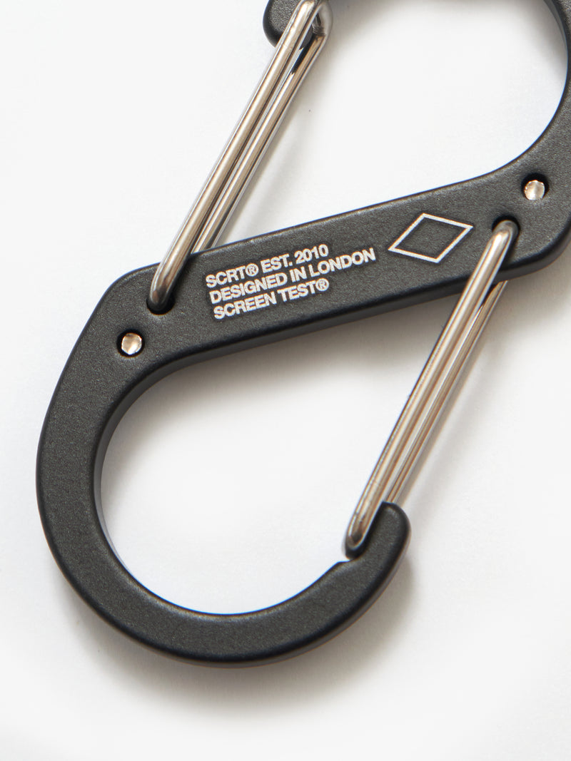 S Carabiner - Black