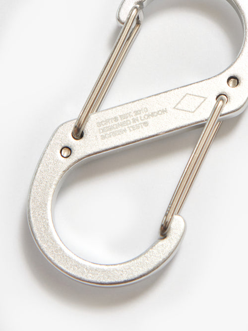 S Carabiner - Silver