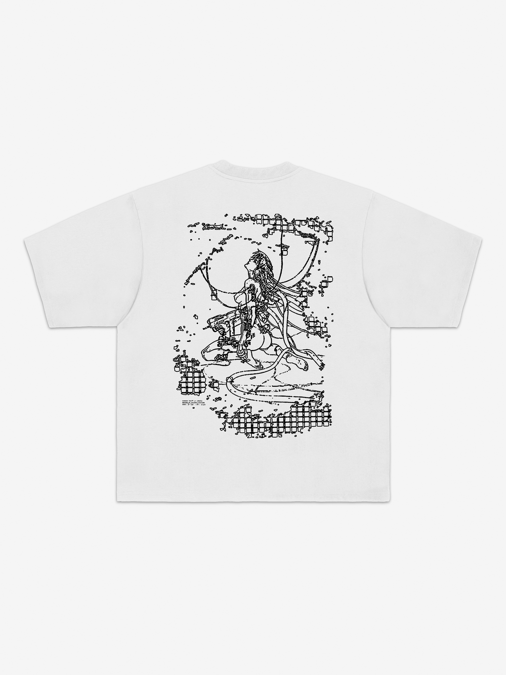 Cybernetic Memory Division T-Shirt - White