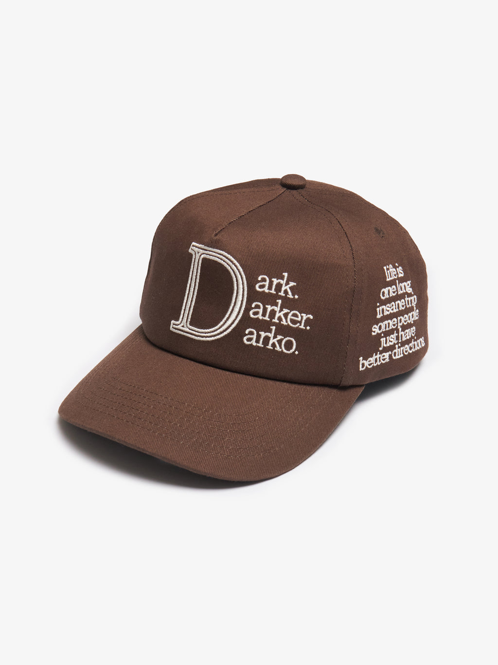 Dark Darker High Profile Cap - Brown