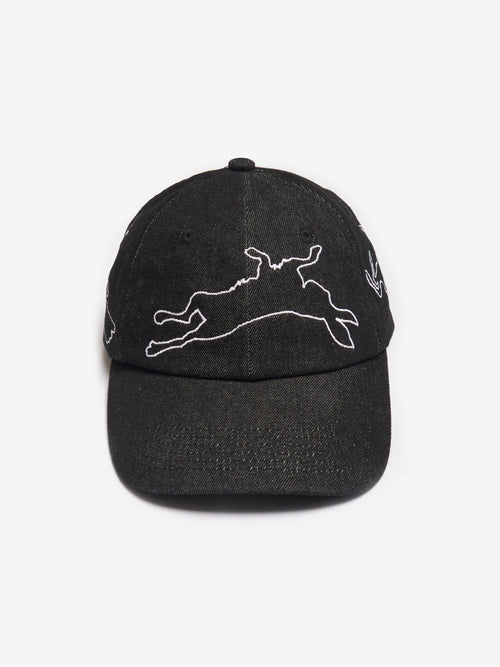 Sparrow Cap - Black Denim