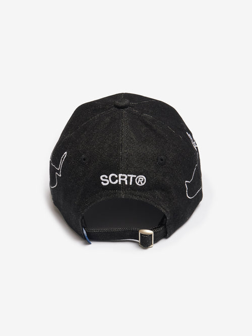 Sparrow Cap - Black Denim