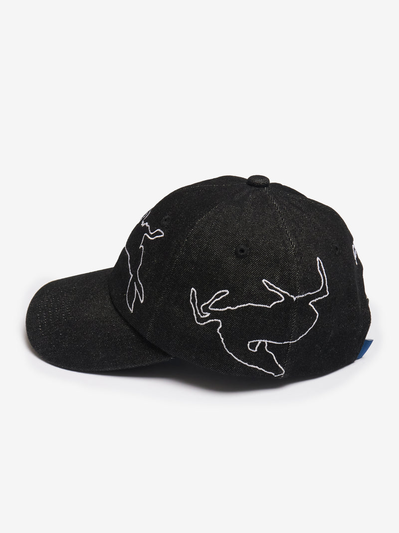 Sparrow Cap - Black Denim