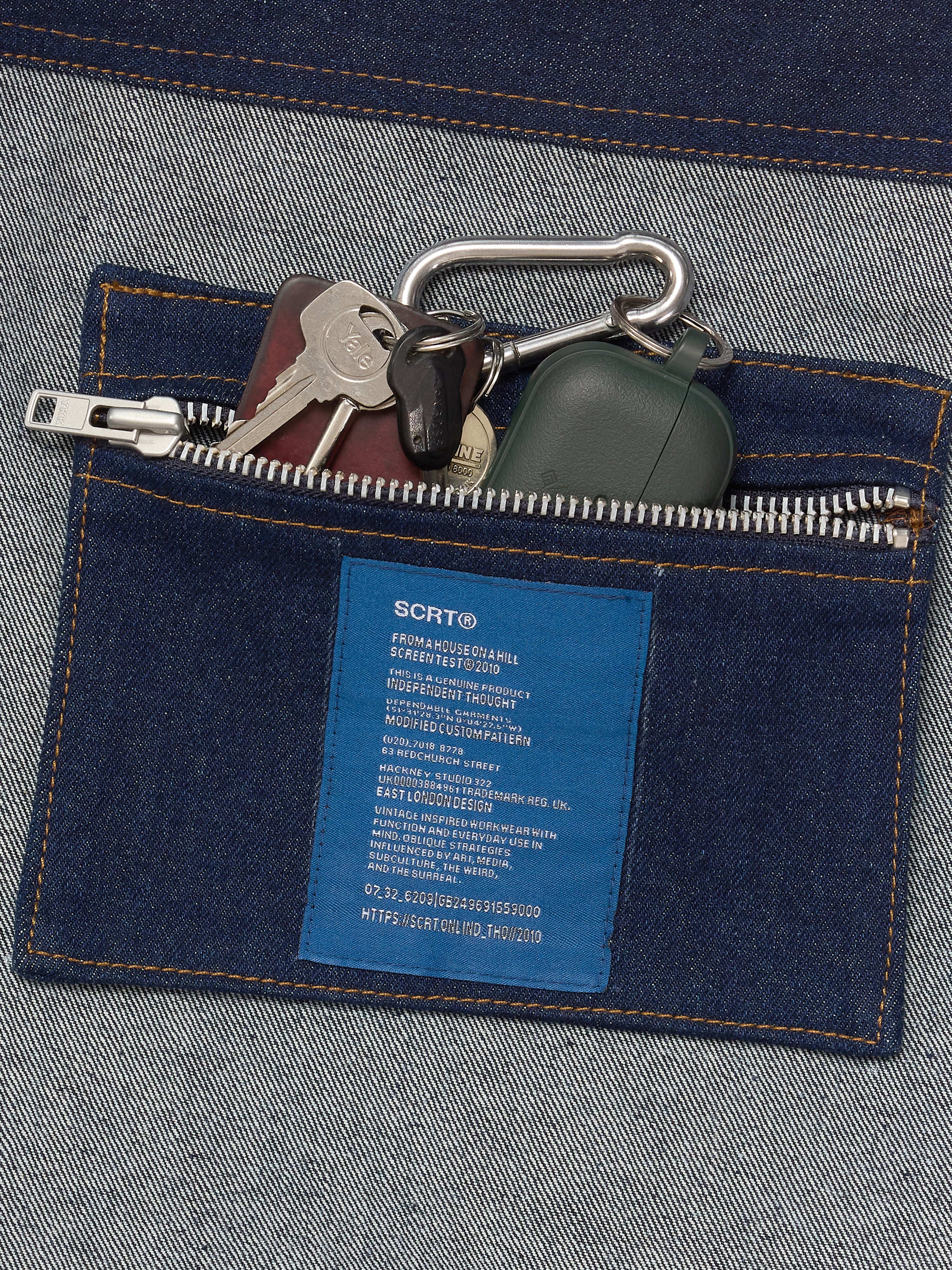 Denim Tote Bag - Indigo – SCRT