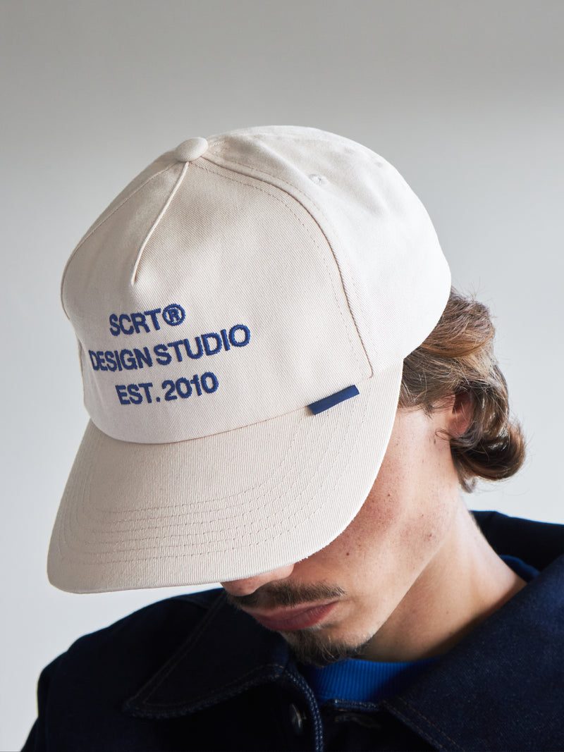SCRT® Design Studio High Profile Cap - Off White