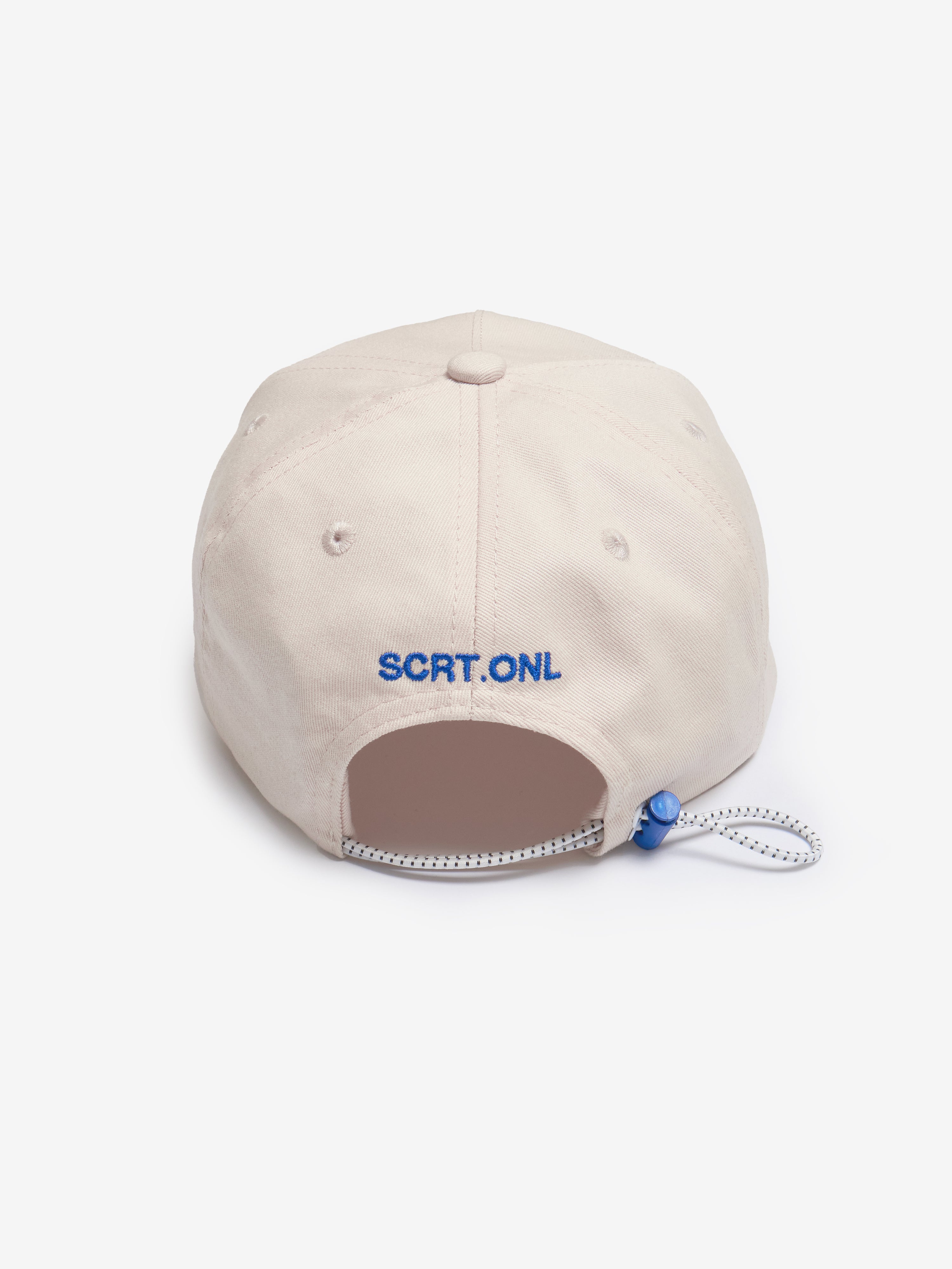 SCRT® デザインスタジオ ハイプロファイルキャップ - オフホワイト