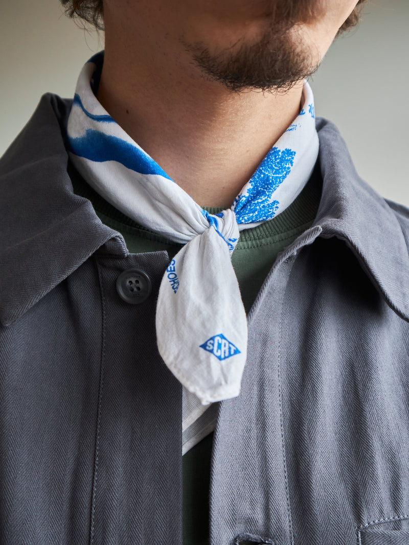 Tangent Universe Bandana - White and Blue