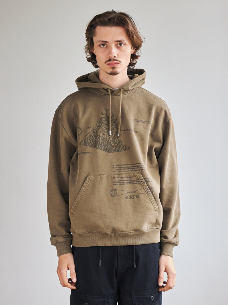 Doors of Perception Hoodie - Garment Dyed Olive