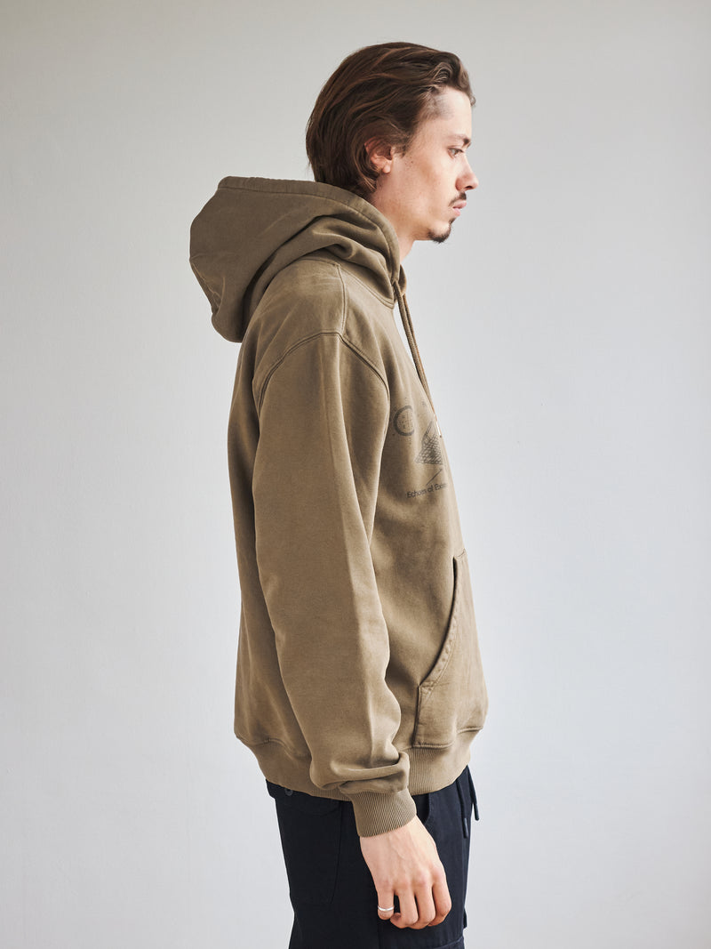 Doors of Perception Hoodie - Garment Dyed Olive