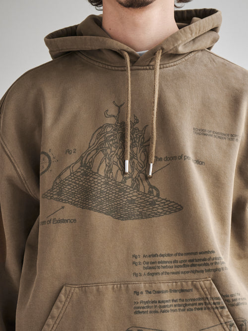 Doors of Perception Hoodie - Garment Dyed Olive