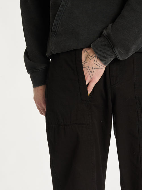 Pantalon double genou - Noir