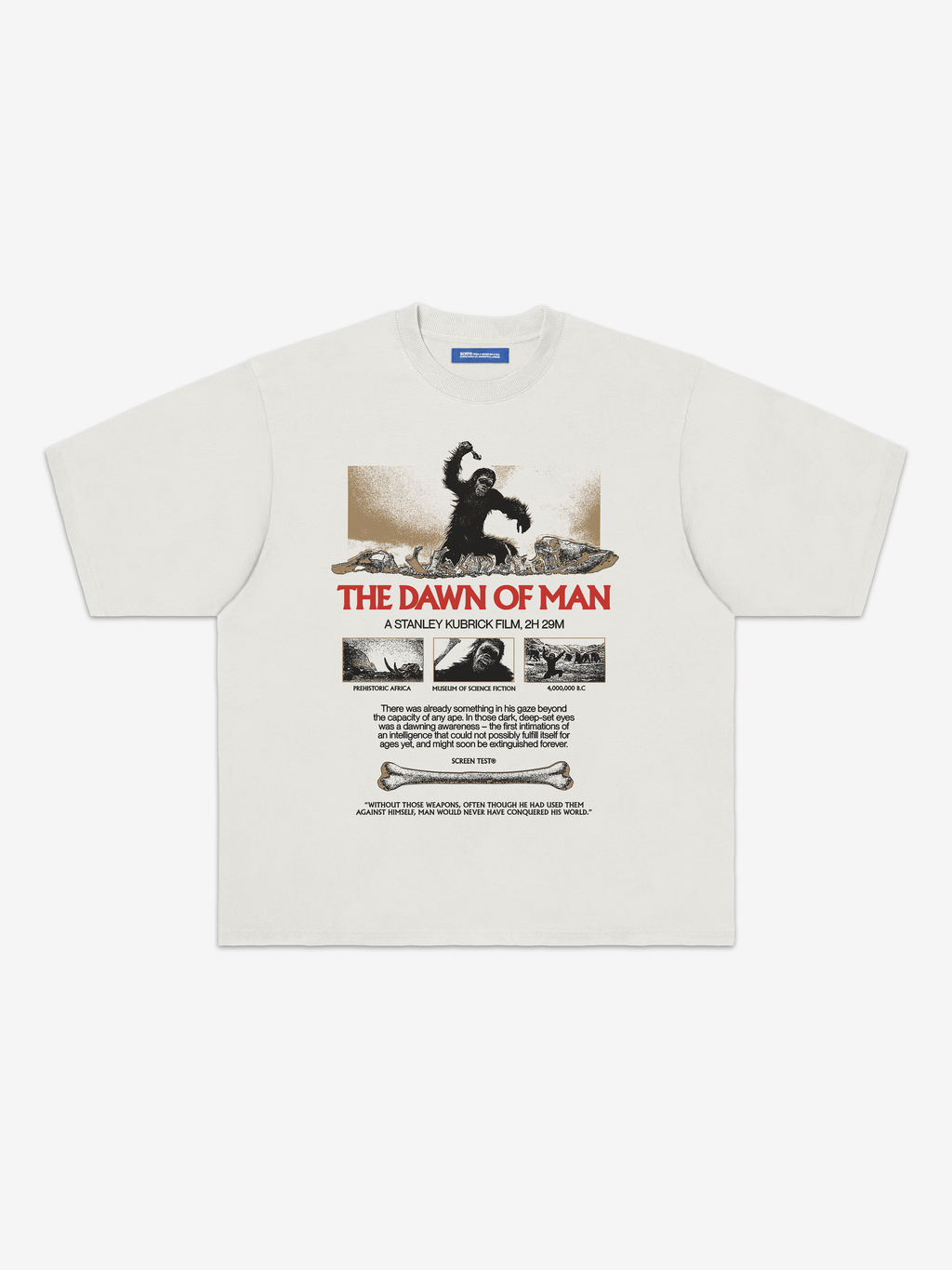Dawn of Man T-Shirt - Bone