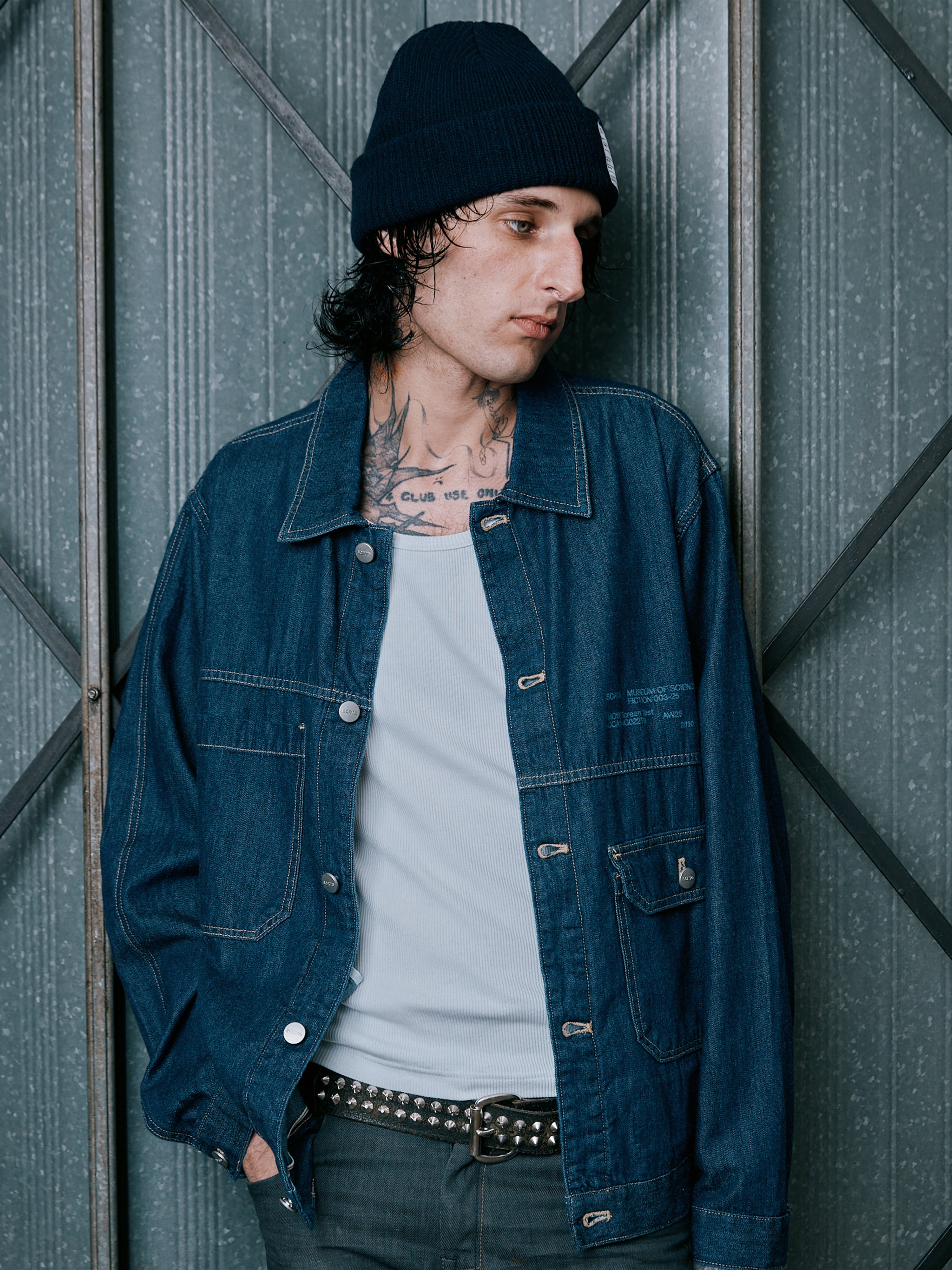 Parallax Selvedge Denim Chore - Indigo – SCRT