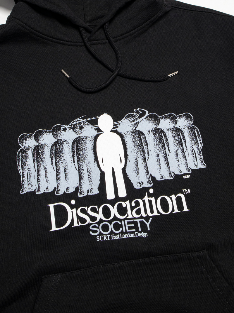Dissociation Society Hoodie - Black