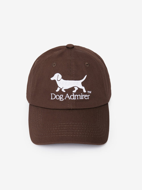 Dog Admirer Dad Cap - Brown