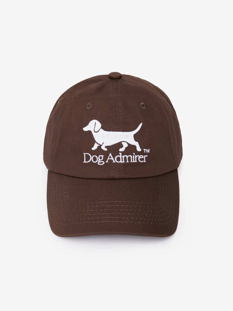Dog Admirer Dad Cap - Brown