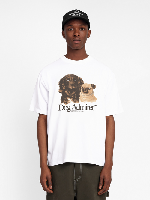 Dog Admirer T-Shirt - White