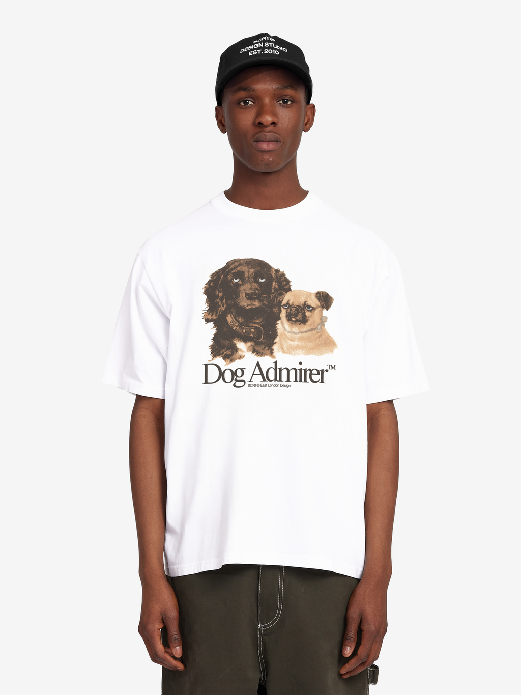 Dog Admirer T-Shirt - White