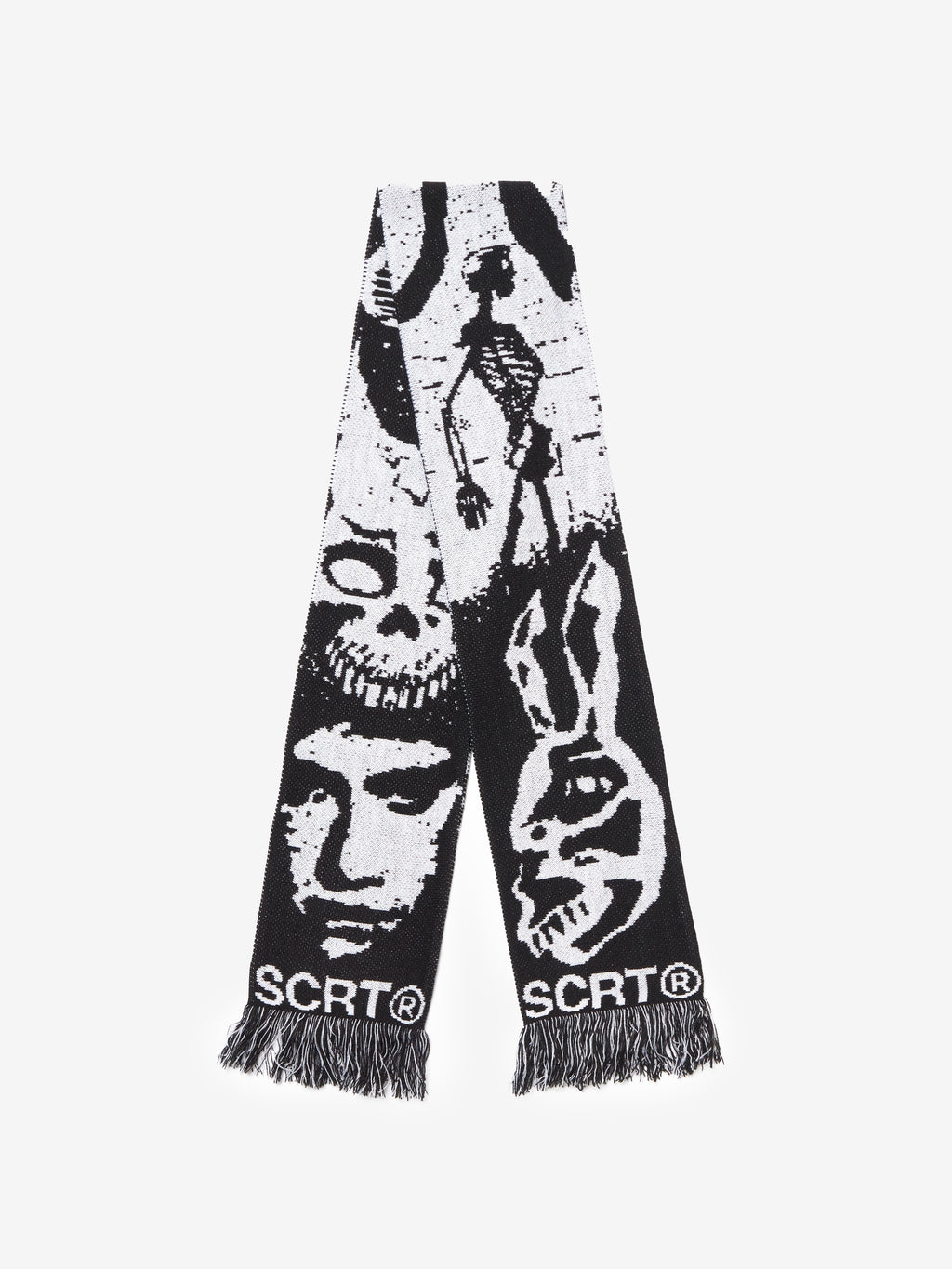 Donnie Scarf - Black/White