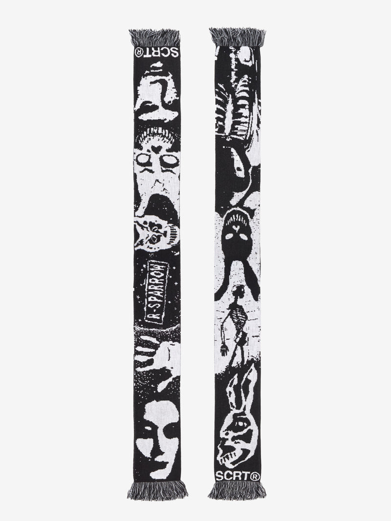 Donnie Scarf - Black/White