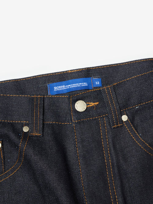 Duke Denim Patch Jeans – Indigo