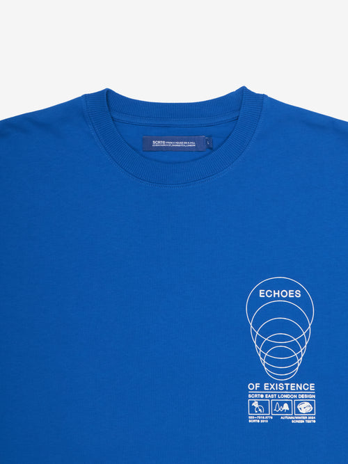 Echoes of Existence T-Shirt - Blue