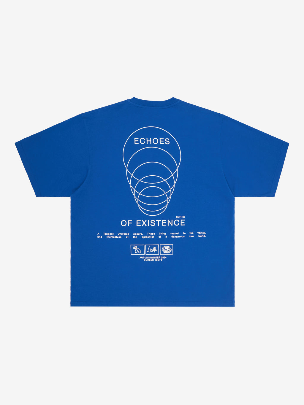 Echoes of Existence T-Shirt - Blue