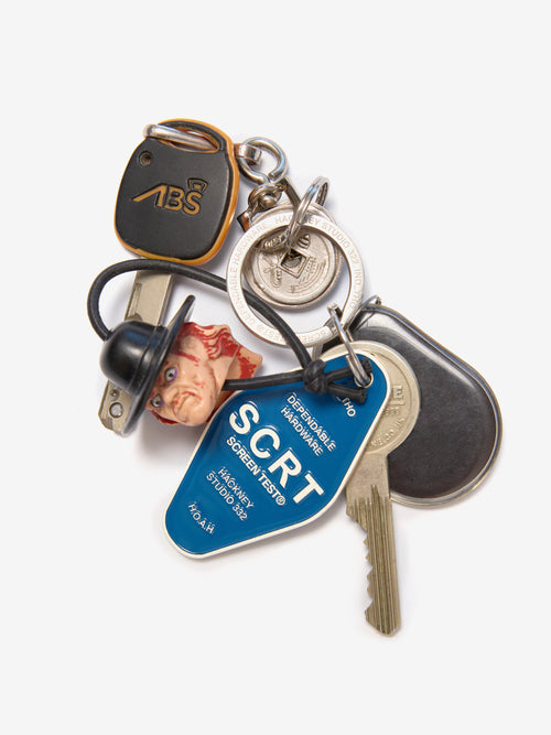 Motel Keyring - True Blue