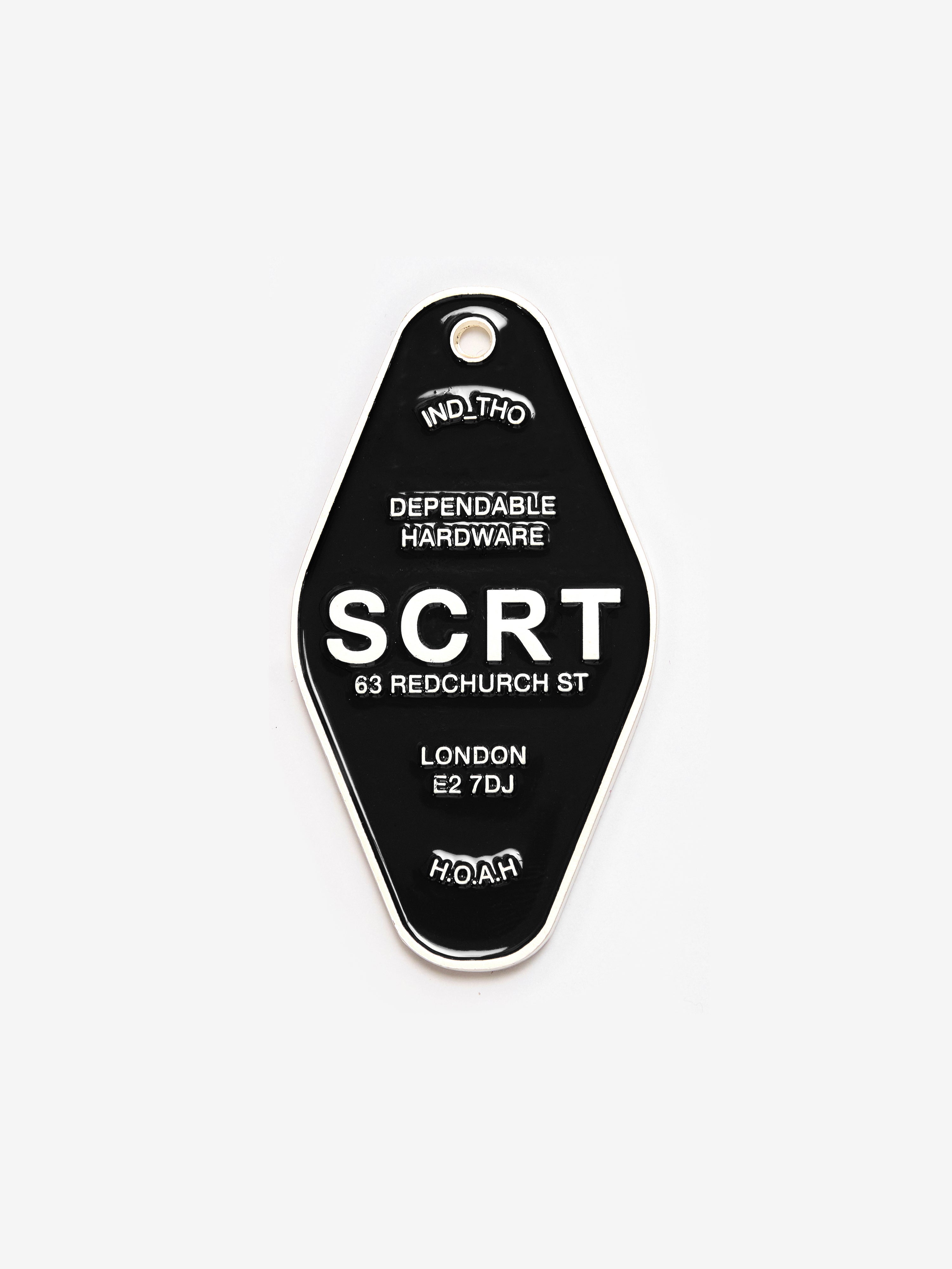 Motel Keyring - Black Onyx – SCRT
