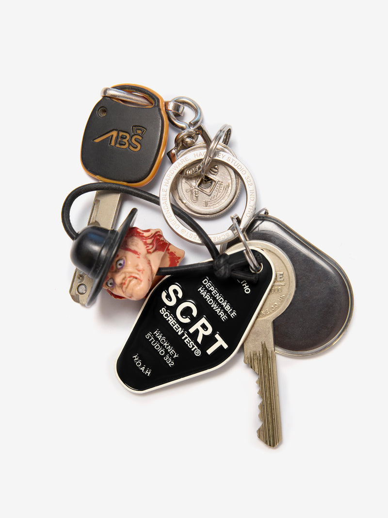 Motel Keyring - Black Onyx