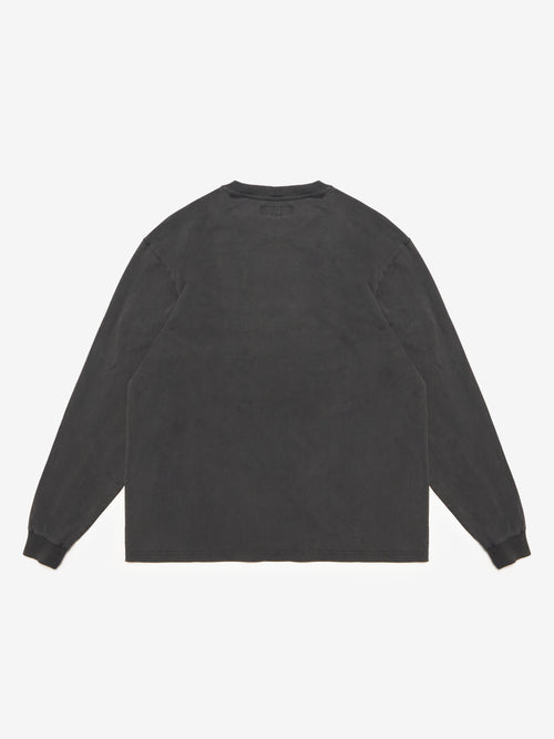 Essentials Longsleeve - Pigment Dyed Black