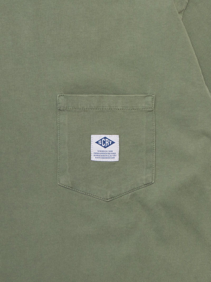 Essentials Longsleeve - Pigment Dyed Green