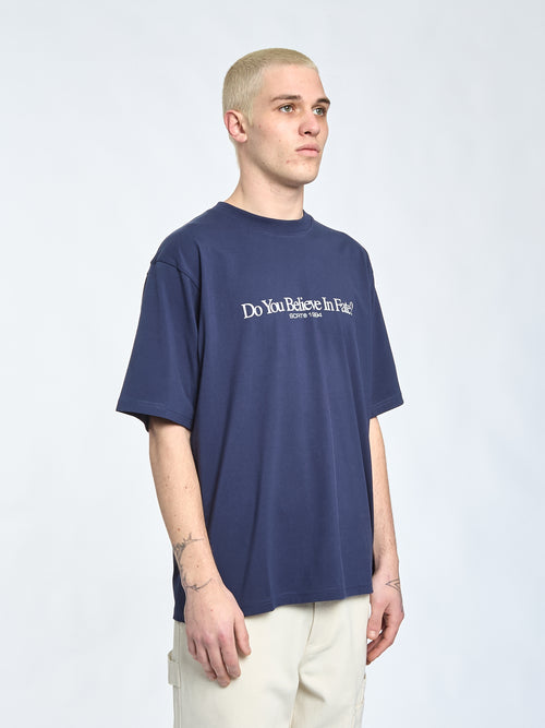 Fate T-Shirt – Marineblau