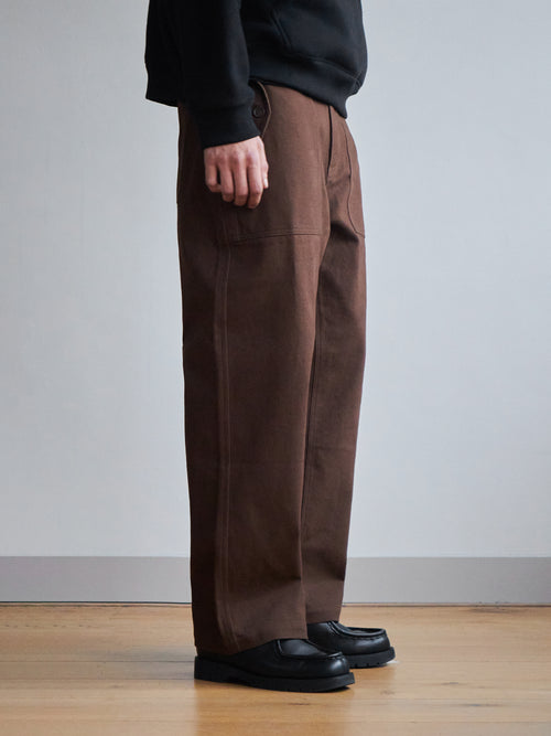 Fatigue Trousers - Brown