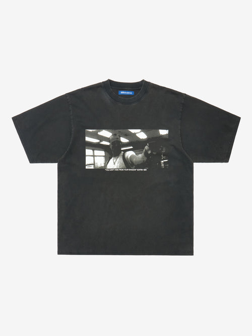 Faceless Killer T-Shirt – Pigmentgefärbtes Schwarz
