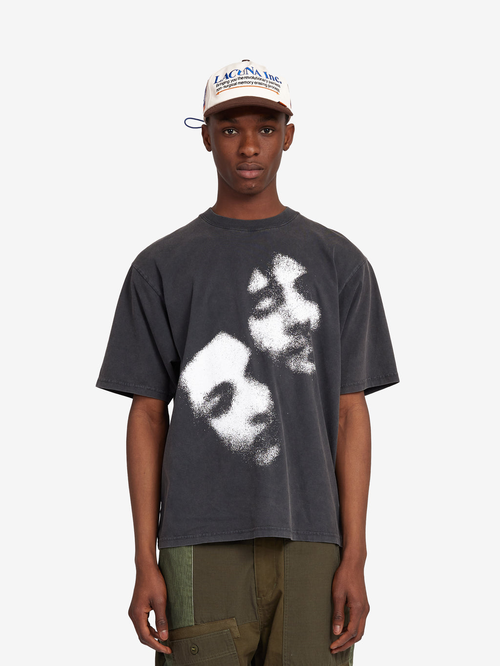 Faded Memory T-Shirt - Garment Dyed Black