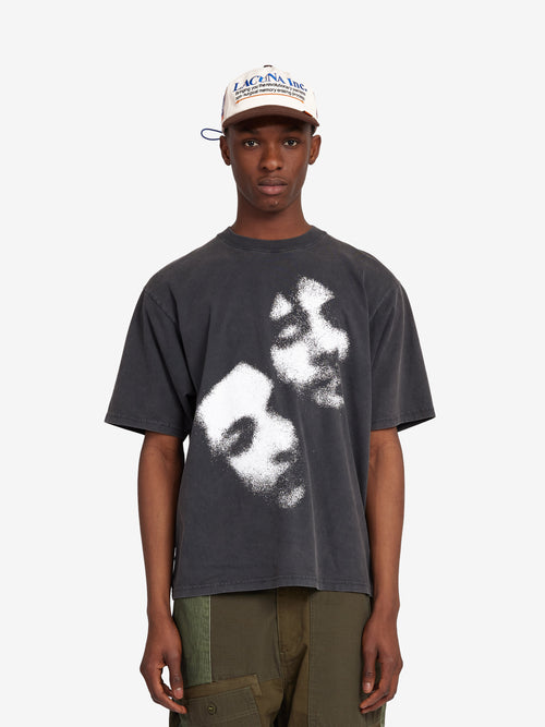 Faded Memory T-Shirt - Garment Dyed Black
