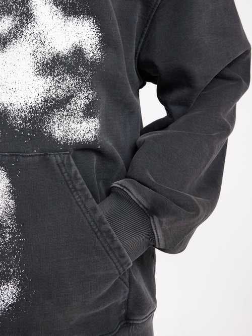 Faded Memory Hoodie - Garment Dyed Black