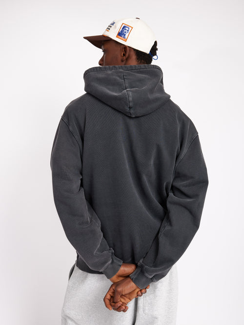 Faded Memory Hoodie - Garment Dyed Black