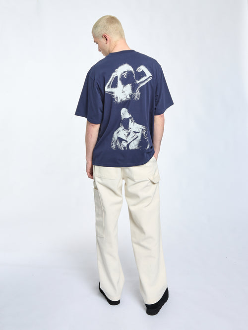 Fate T-Shirt – Marineblau