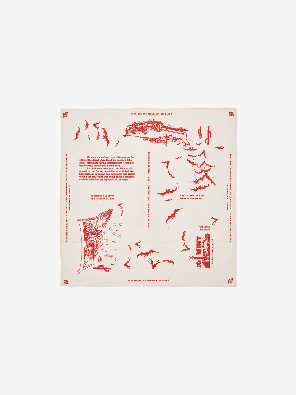 Bat Country Bandana - Sand