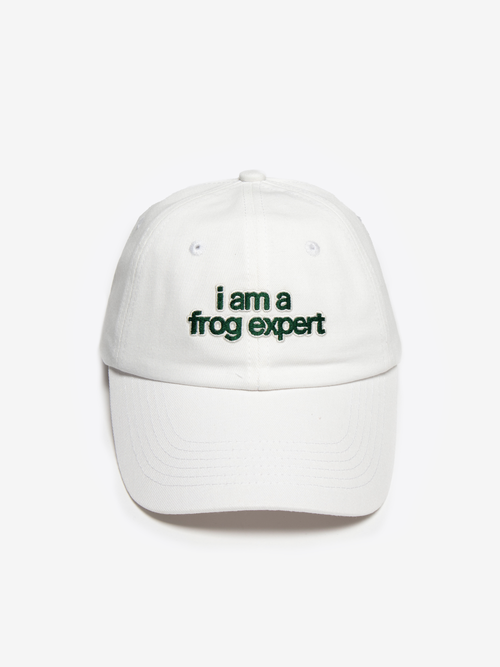 Frog Expert Cap - White