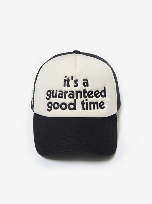 Cappellino da camionista Good Time garantito - nero