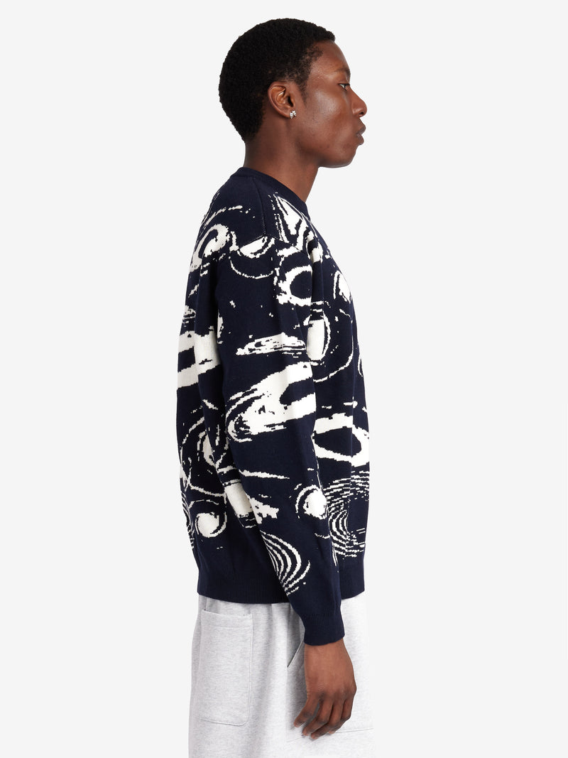 Galaxy Knit - Midnight Navy