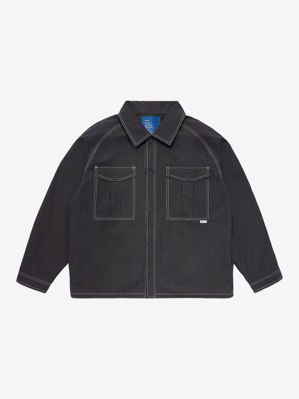 Gridstop Overshirt - Hudson Green