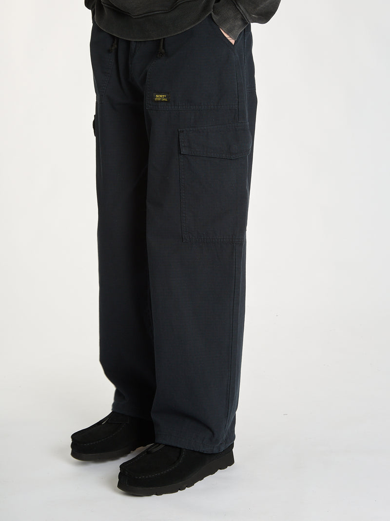 Huxley Ripstop Cargo Trousers - Navy