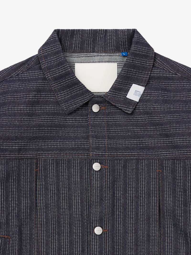 Type-0 Denim Jacket - Herringbone