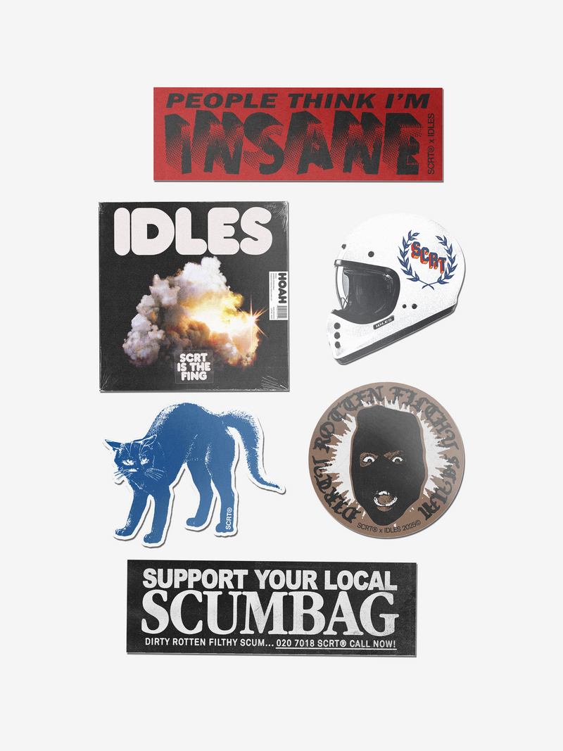 IDLES Sticker Set