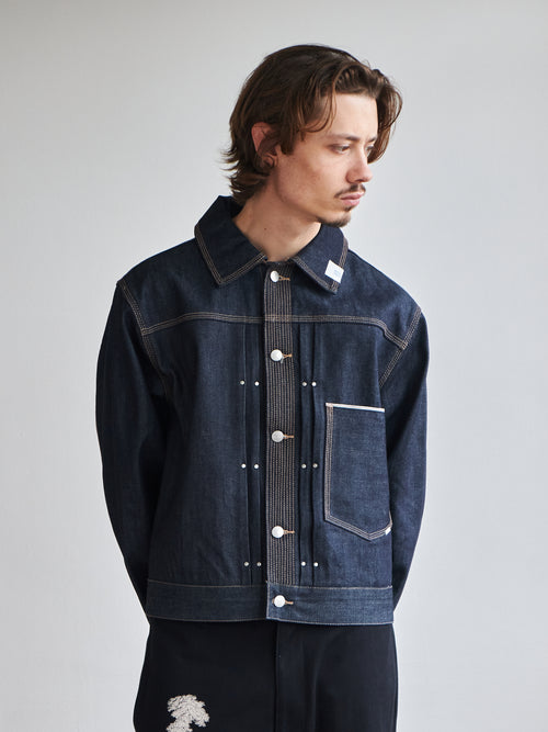 Selvedge Type-1 Denim Jacket - Indigo